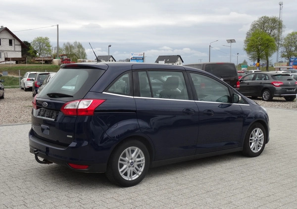 Ford Grand C-MAX cena 29999 przebieg: 144043, rok produkcji 2014 z Sokołów Małopolski małe 232